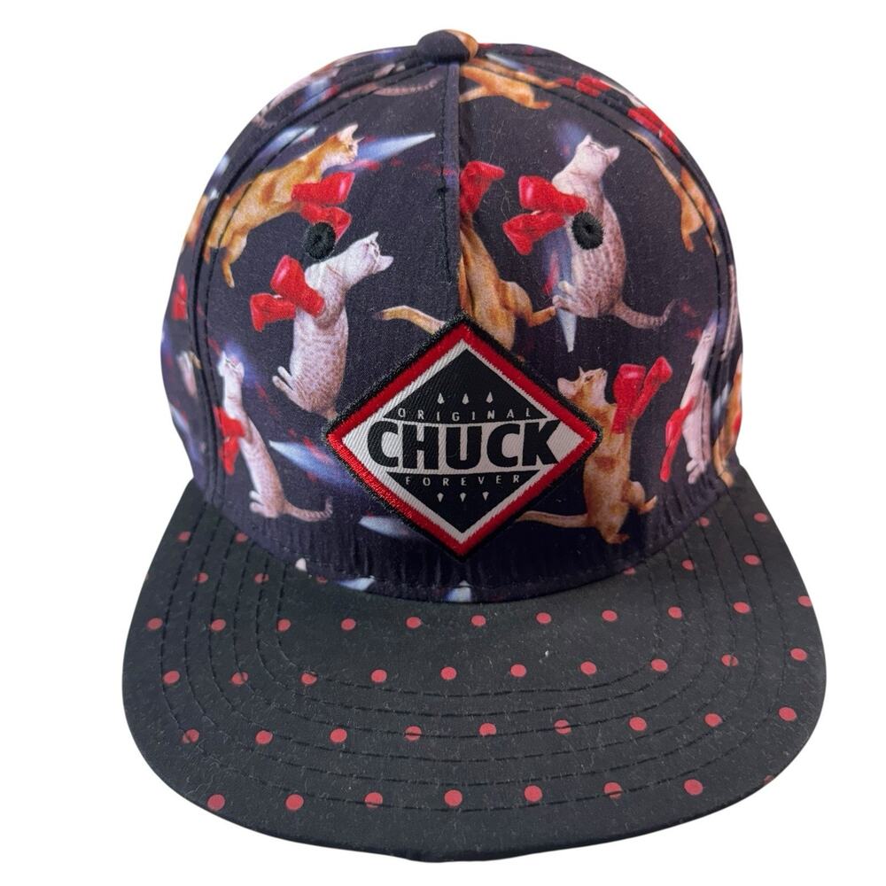 Original Chuck Boxing Cats Adjustable Cap Hat Leather Buckle